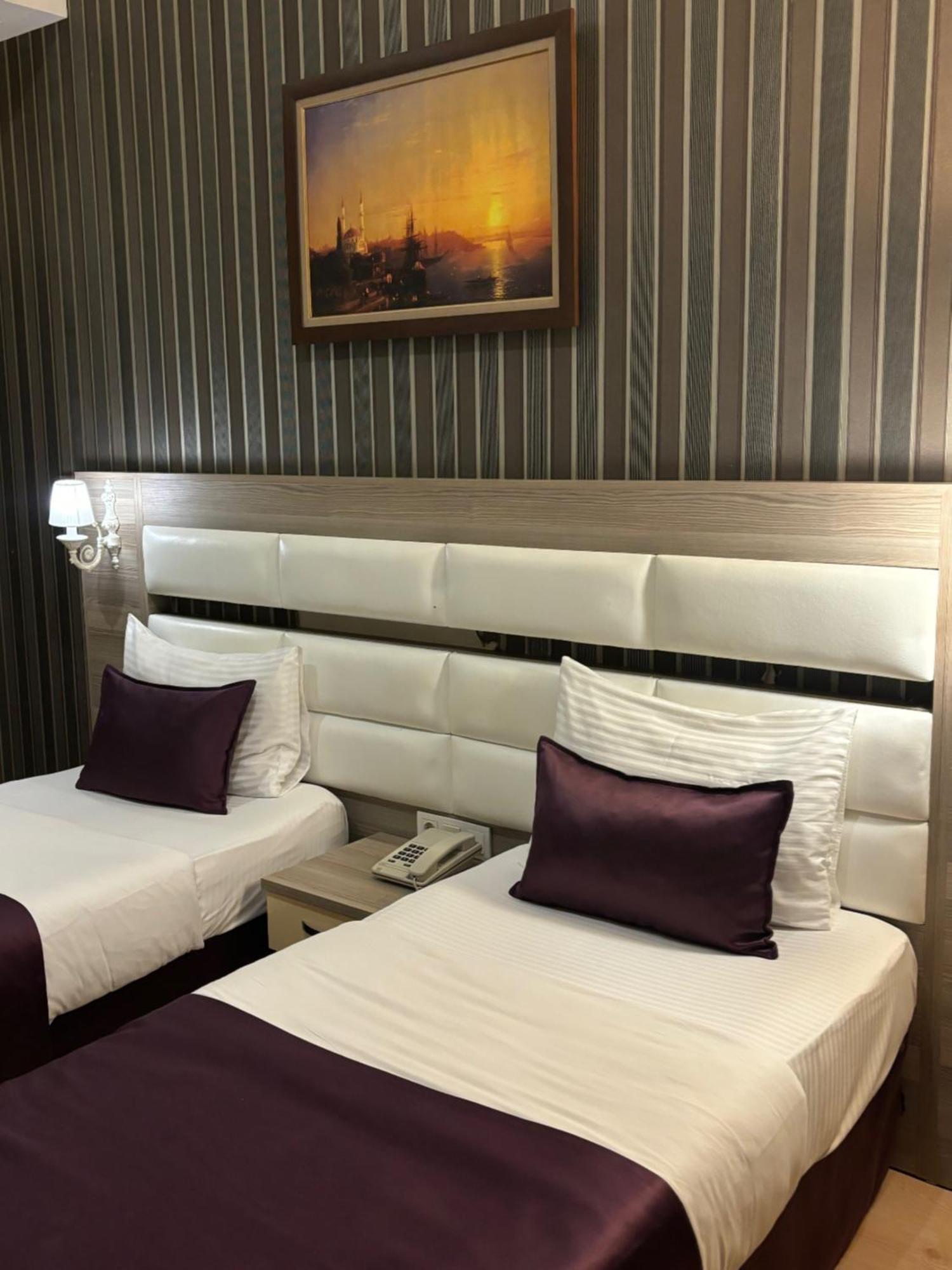 Nil Hotel Istanbul City Center Bagian luar foto