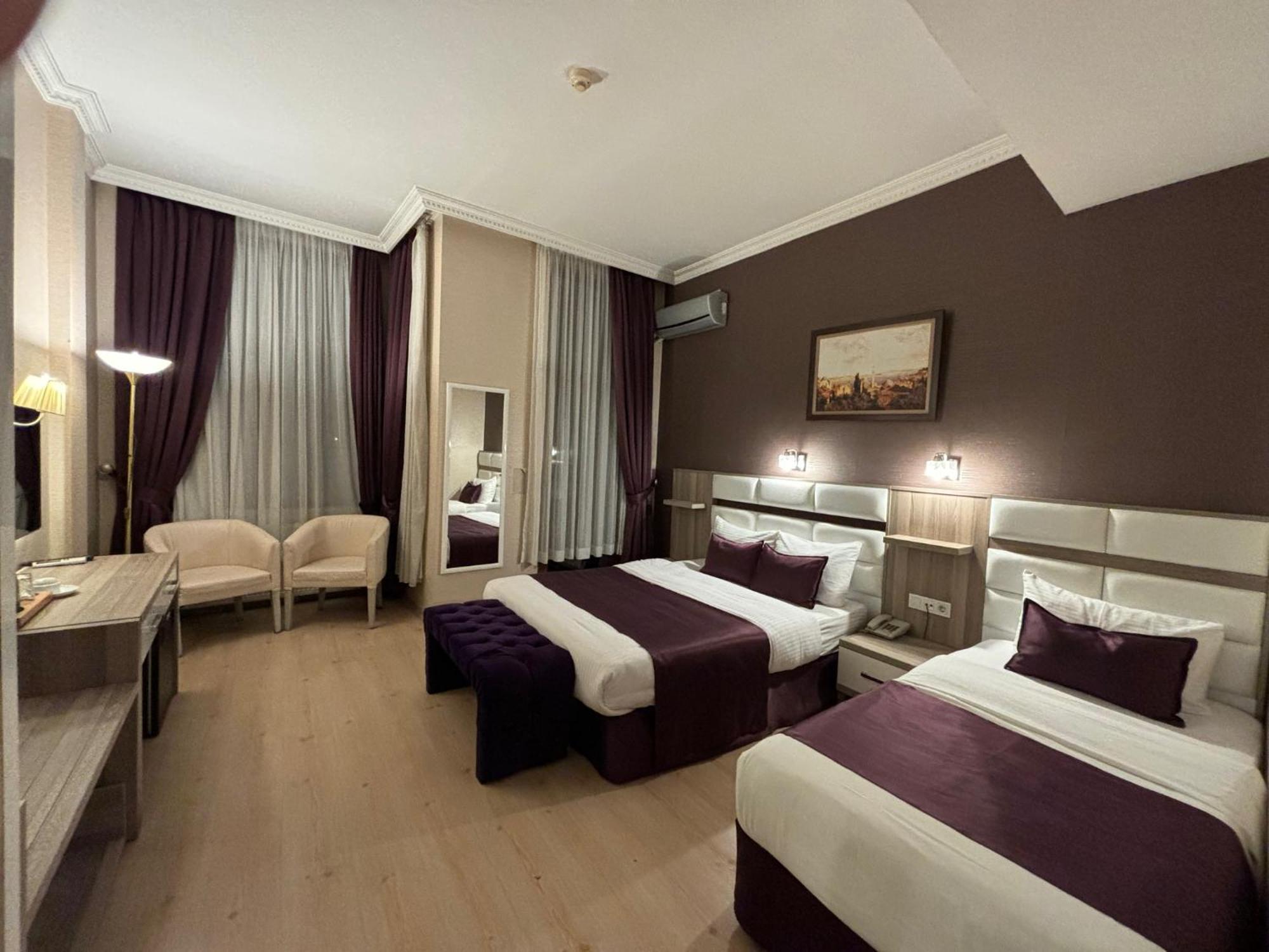 Nil Hotel Istanbul City Center Bagian luar foto